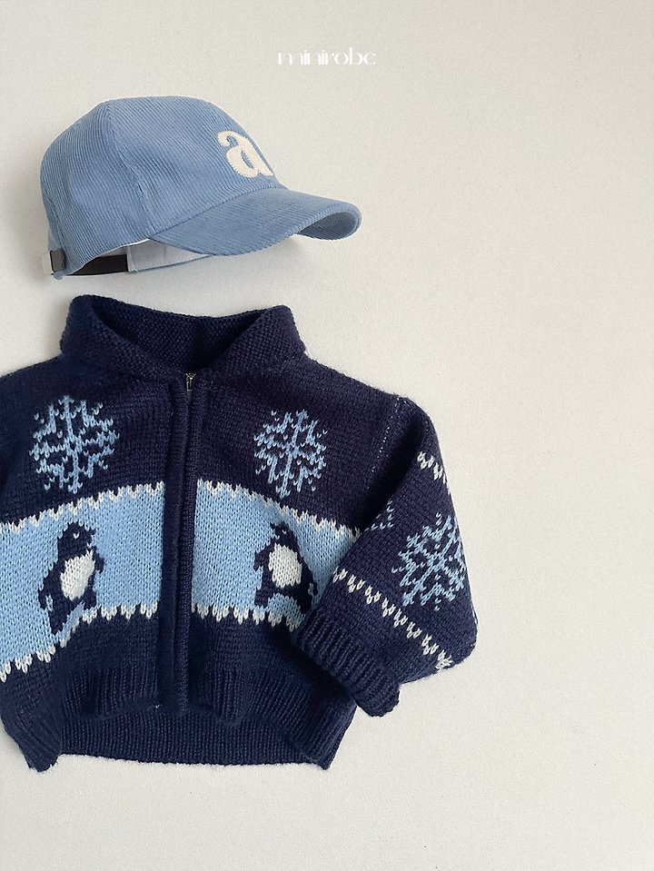 Penguin Cardigan by Mini Robe for Child - view 8
