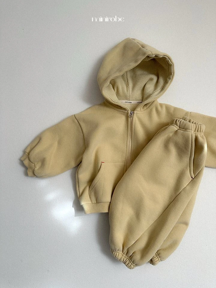 Barrel Hooded Zip-Up by Mini Robe for Child - view 11