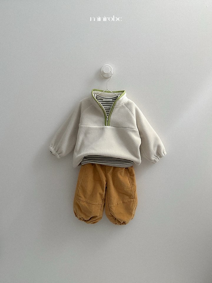 Winter Peach Jogger Pants by Mini Robe for Child - view 10