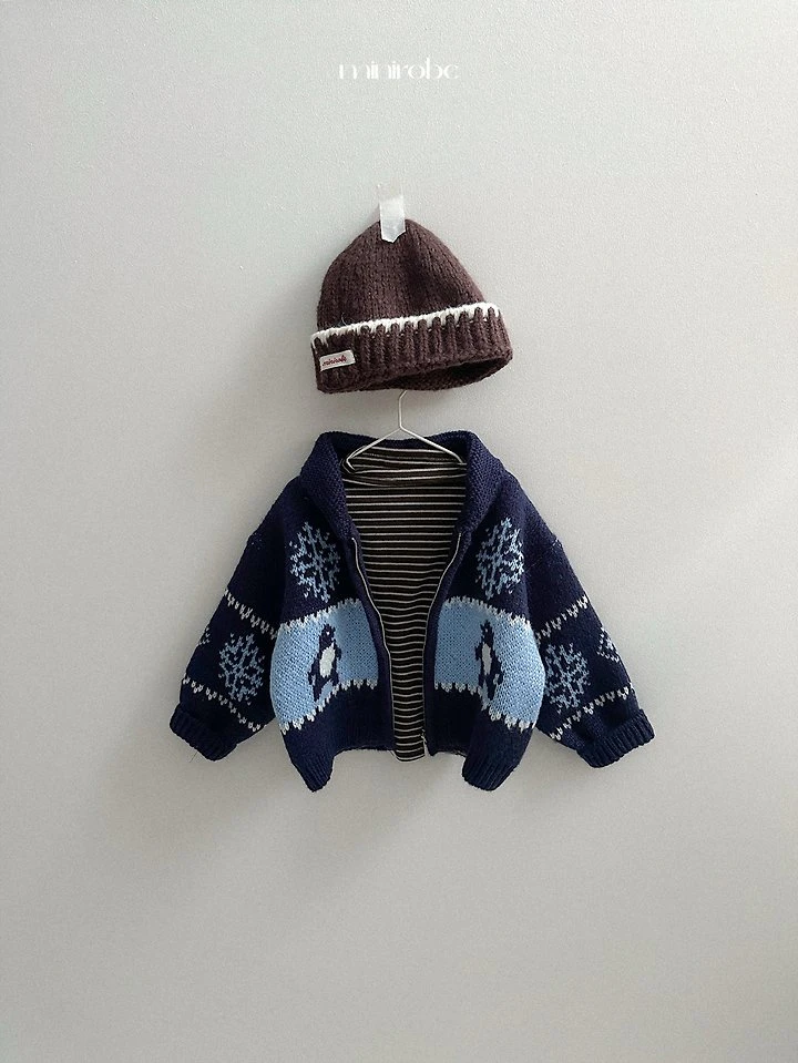 Merry Mock Neck Tee by Mini Robe for Child - view 9