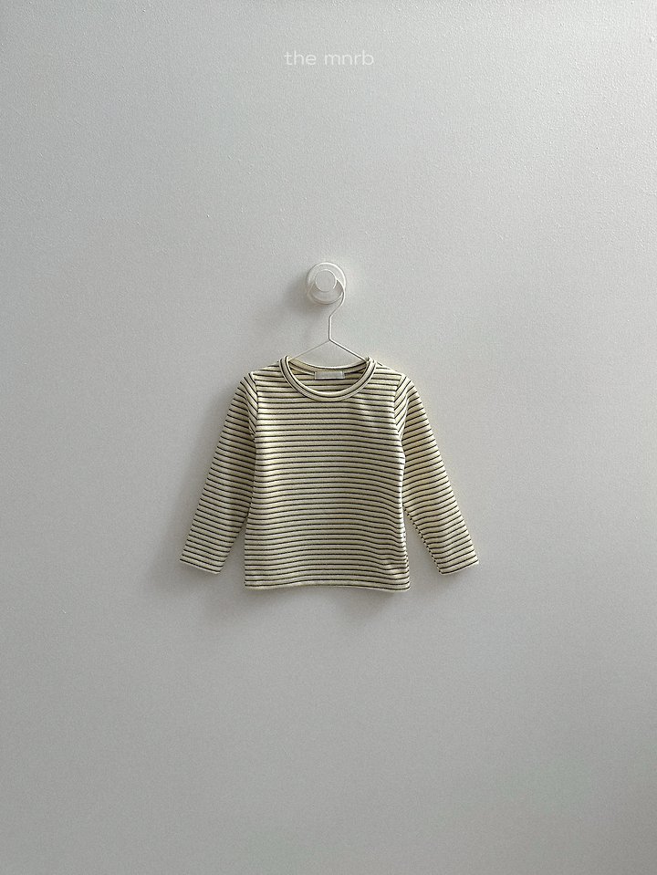 Yoyo Striped Tee by Mini Robe for Child - view 7