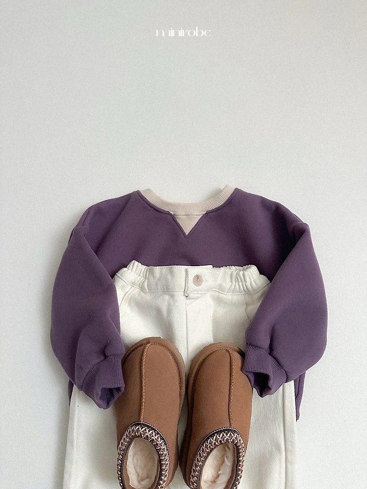 Two-Tone Sweatshirt by Mini Robe for Child - view 11