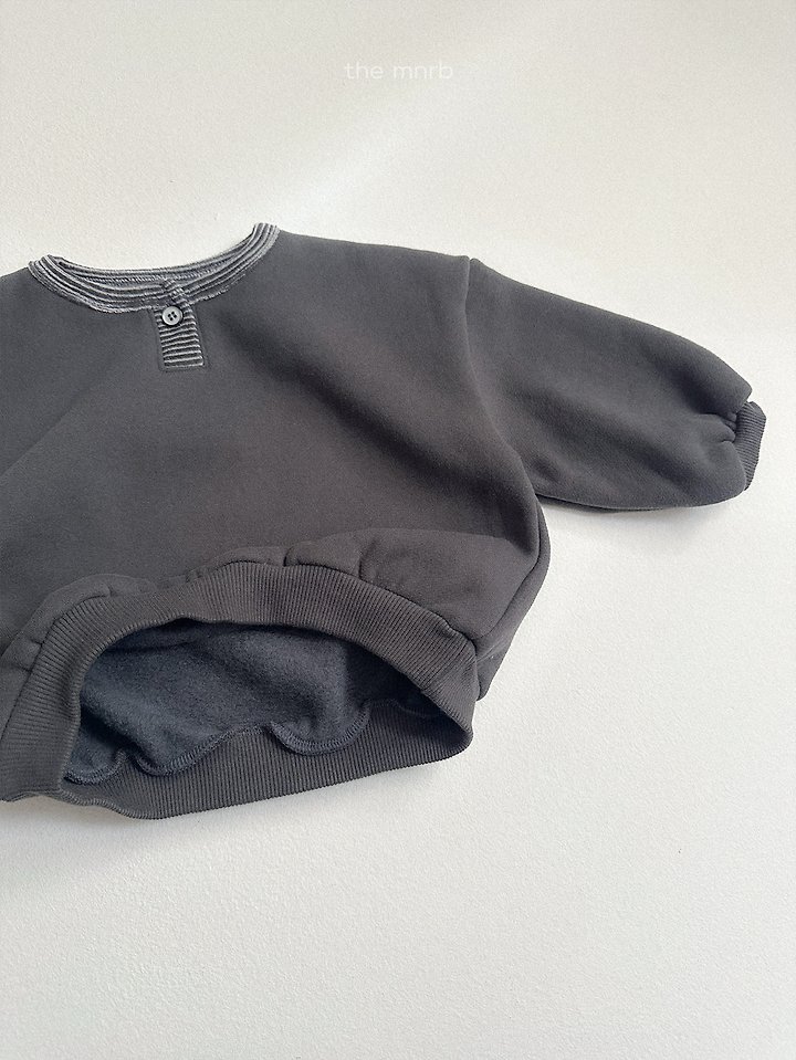 Pofo Button Placket Sweatshirt by Mini Robe for Child - view 8