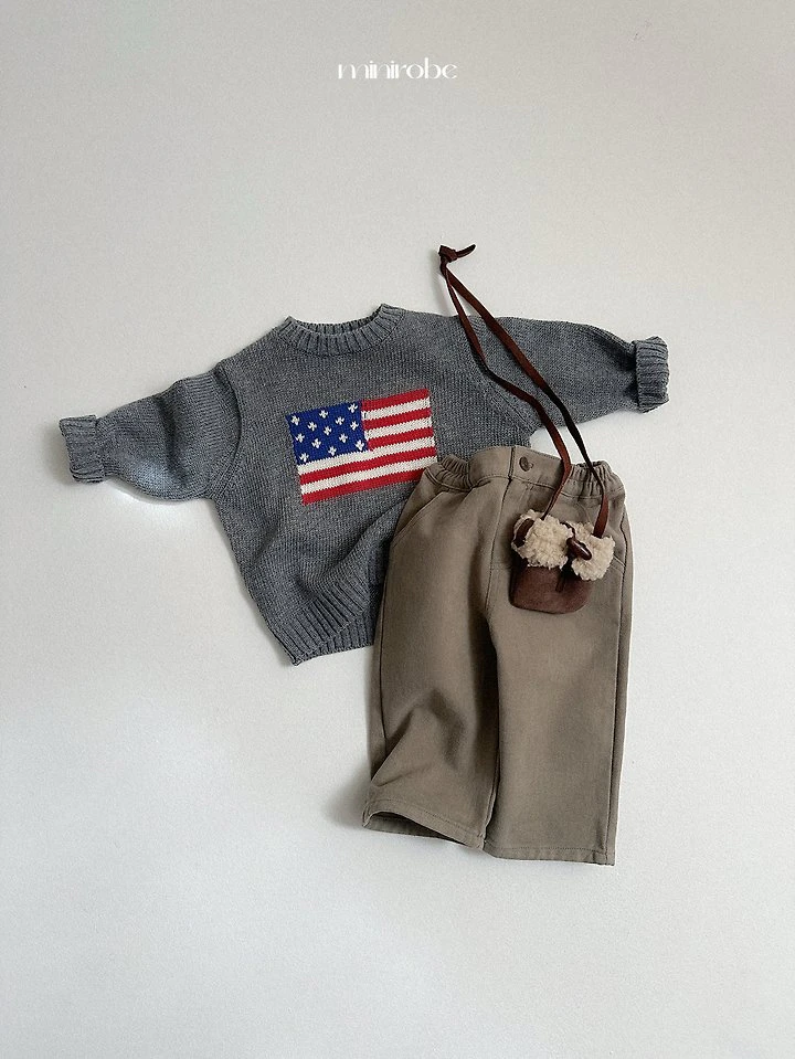 Winter Basic Straight Pants by Mini Robe for Child - view 9