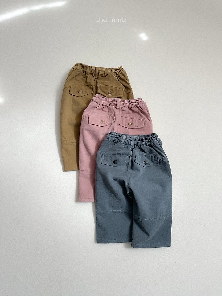 Button Peach Pants by Mini Robe for Child - view 3