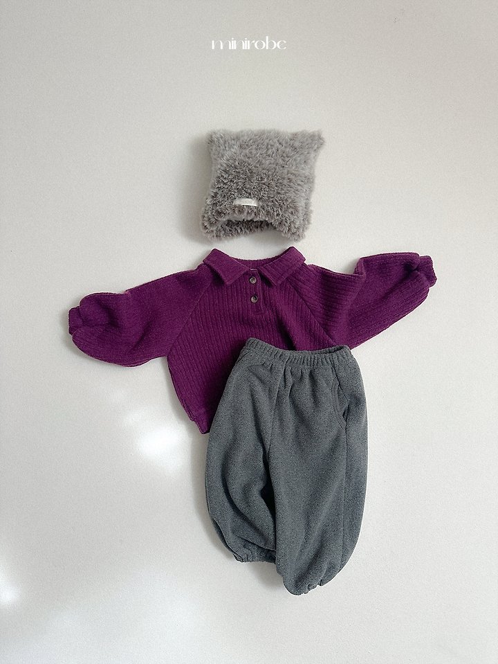 Teddy Jogger Pants by Mini Robe for Child - view 12