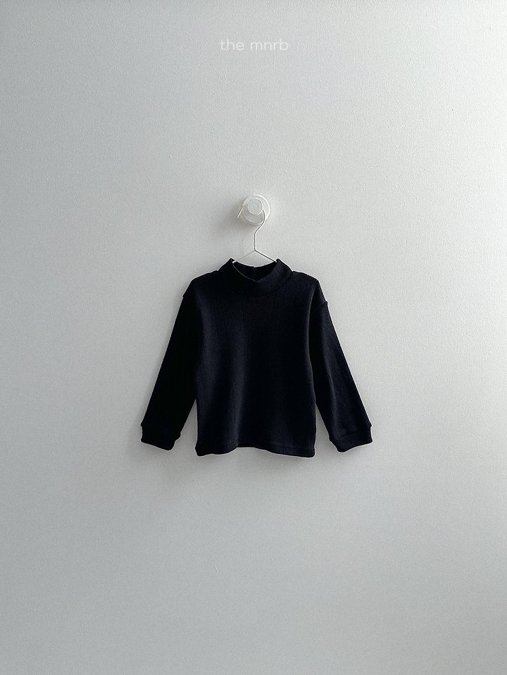 Eyelet Turtleneck Tee by Mini Robe for Child - view 7