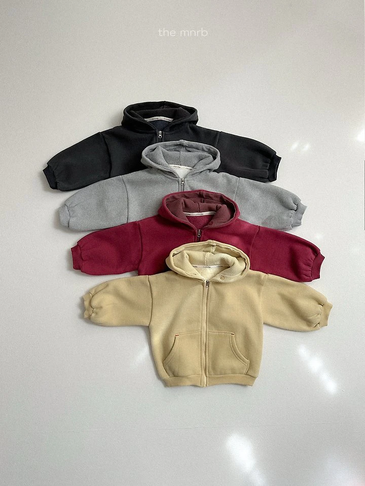 Barrel Hooded Zip-Up by Mini Robe for Child - view 1