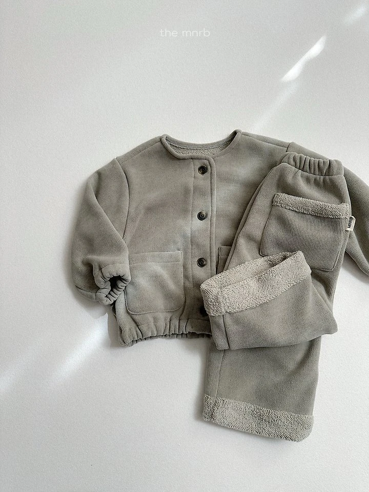 Roll-Up Straight Pants by Mini Robe for Child - view 9