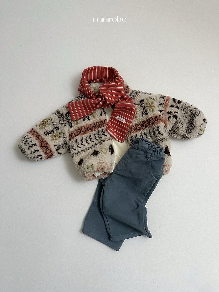 Add Tumble Zip-Up by Mini Robe for Child - view 12