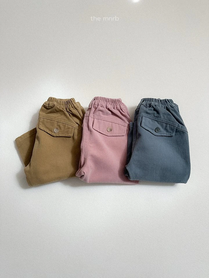Button Peach Pants by Mini Robe for Child - view 5