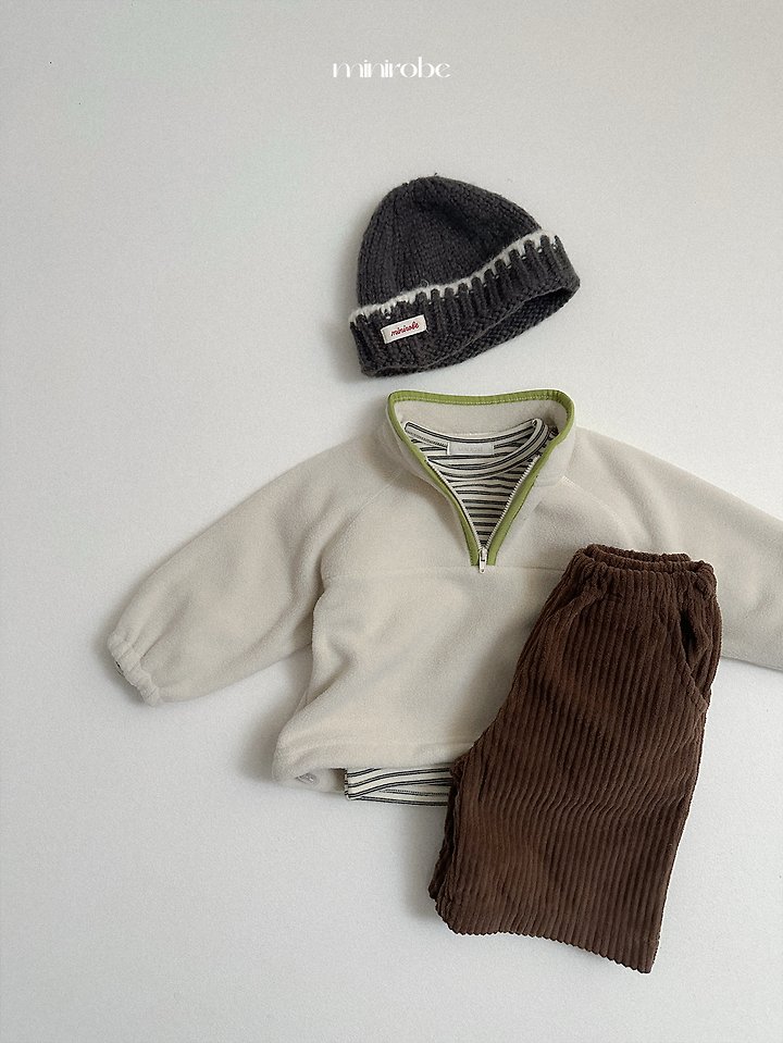 Yoyo Striped Tee by Mini Robe for Child - view 12