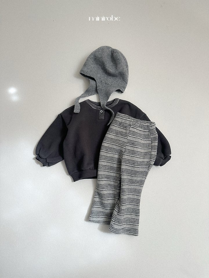 Soboro Bootcut Pants by Mini Robe for Child - view 9