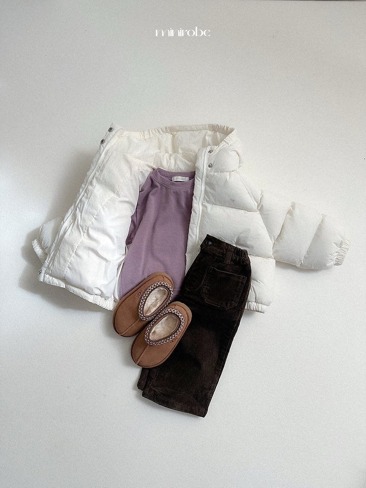 Loose Basic Tee by Mini Robe for Child - view 9