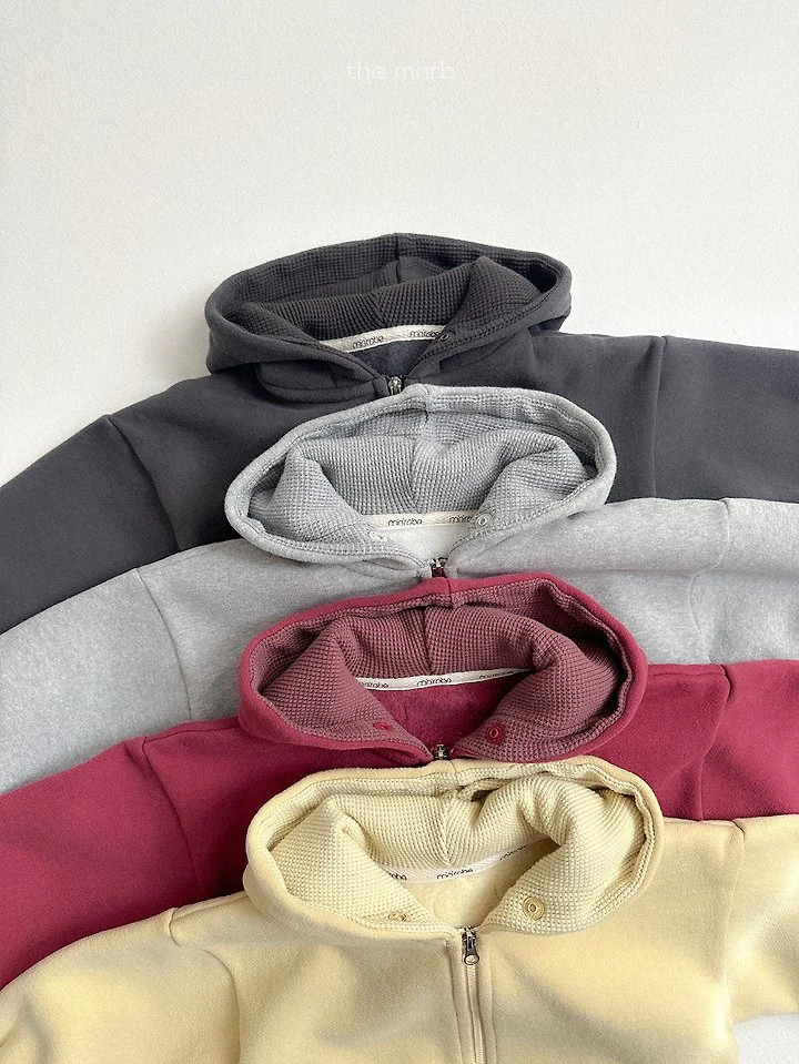 Barrel Hooded Zip-Up by Mini Robe for Child - view 3