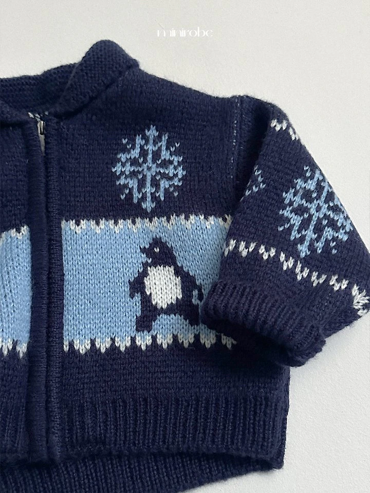 Penguin Cardigan by Mini Robe for Child - view 6