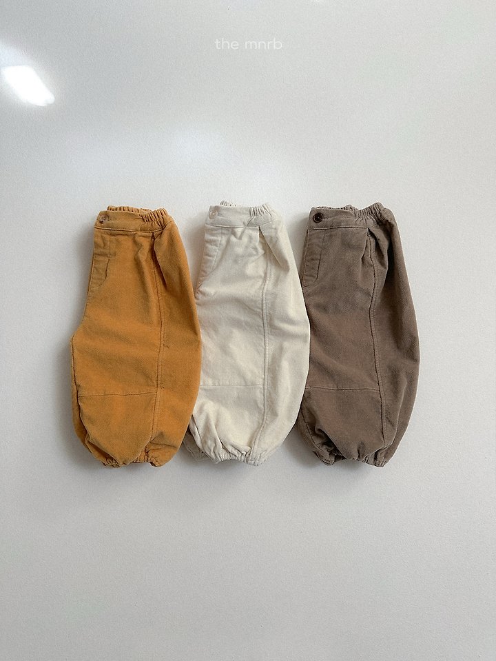 Winter Peach Jogger Pants by Mini Robe for Child - view 3