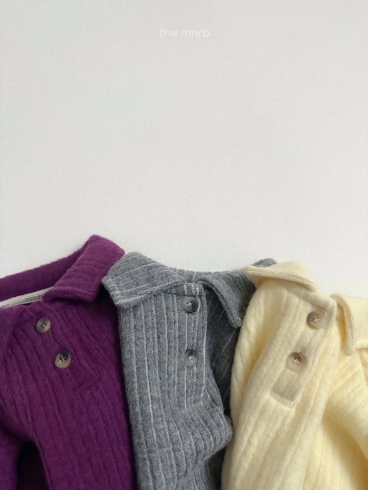 Boy Collar Sweatshirt by Mini Robe for Child - view 6