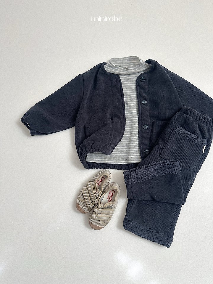 Roll-Up Straight Pants by Mini Robe for Child - view 12