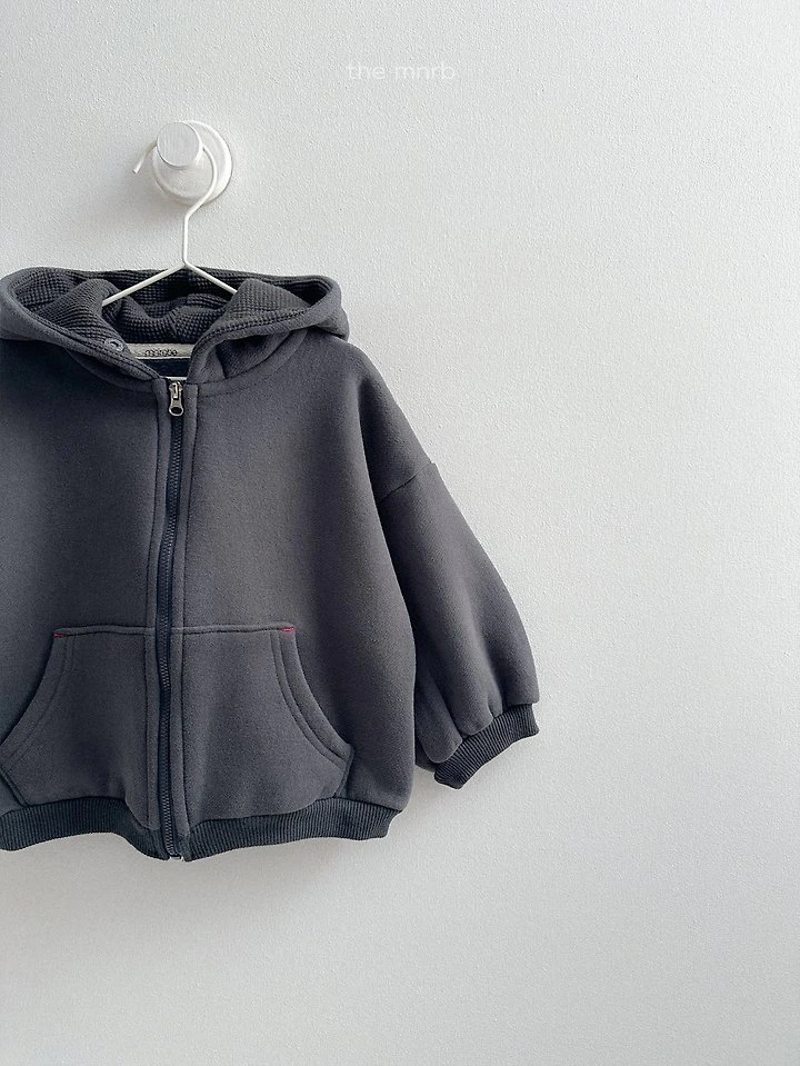 Barrel Hooded Zip-Up by Mini Robe for Child - view 7