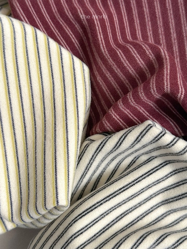 Yoyo Striped Tee by Mini Robe for Child - view 3
