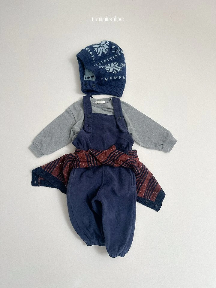 Line Knit Cardigan by Mini Robe for Child - view 12