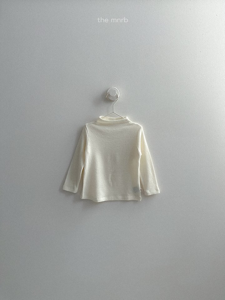 Angora Mock Neck Tee by Mini Robe for Child - view 5