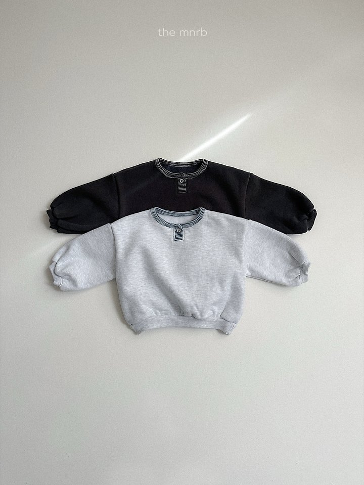 Pofo Button Placket Sweatshirt by Mini Robe for Child - view 1