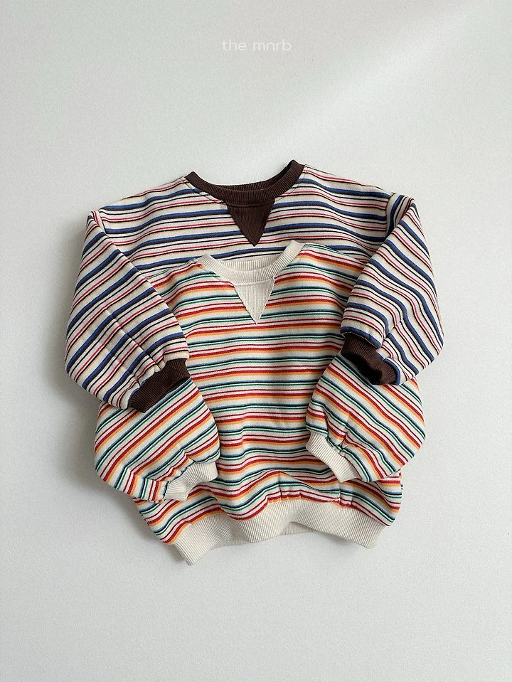 Rainbow Sweatshirt by Mini Robe for Child - view 3