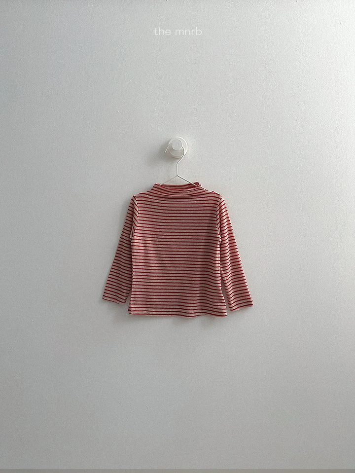 Merry Mock Neck Tee by Mini Robe for Child - view 6