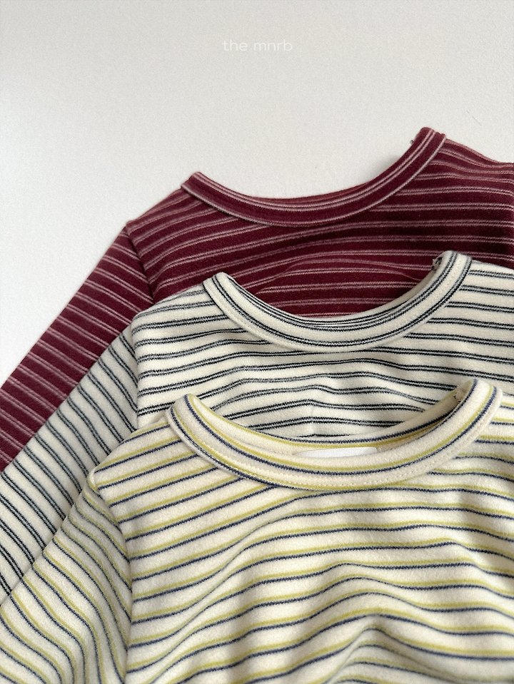 Yoyo Striped Tee by Mini Robe for Child - view 5