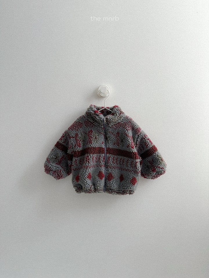 Add Tumble Zip-Up by Mini Robe for Child - view 6
