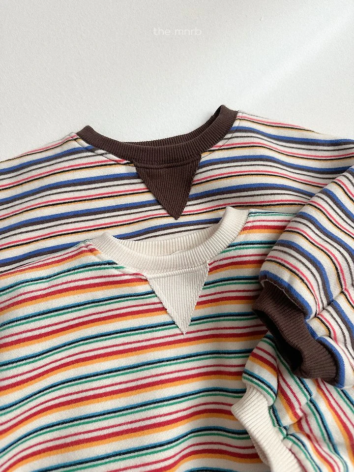 Rainbow Sweatshirt by Mini Robe for Child - view 4