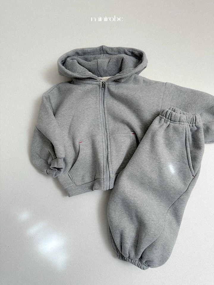 Barrel Hooded Zip-Up by Mini Robe for Child - view 10