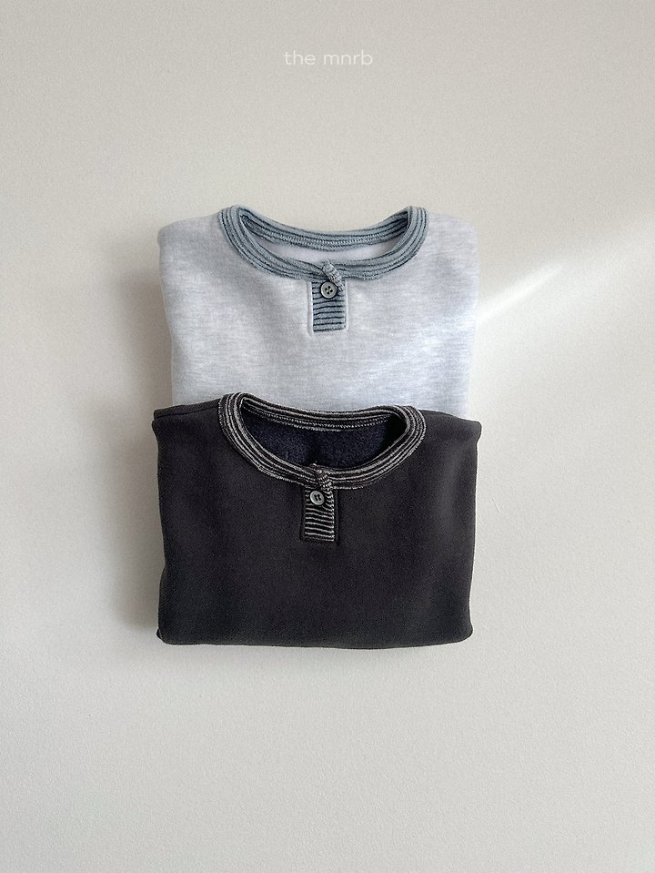 Pofo Button Placket Sweatshirt by Mini Robe for Child - view 3
