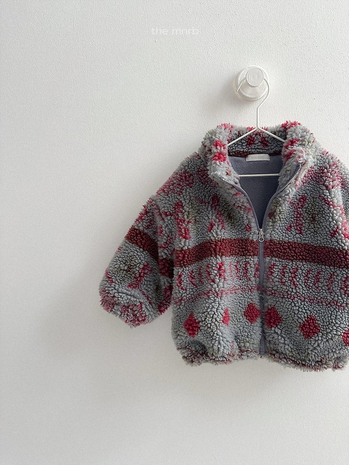 Add Tumble Zip-Up by Mini Robe for Child - view 7