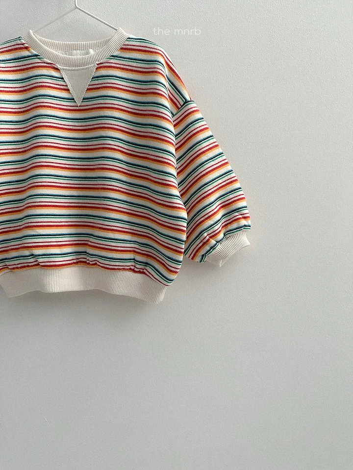 Rainbow Sweatshirt by Mini Robe for Child - view 7