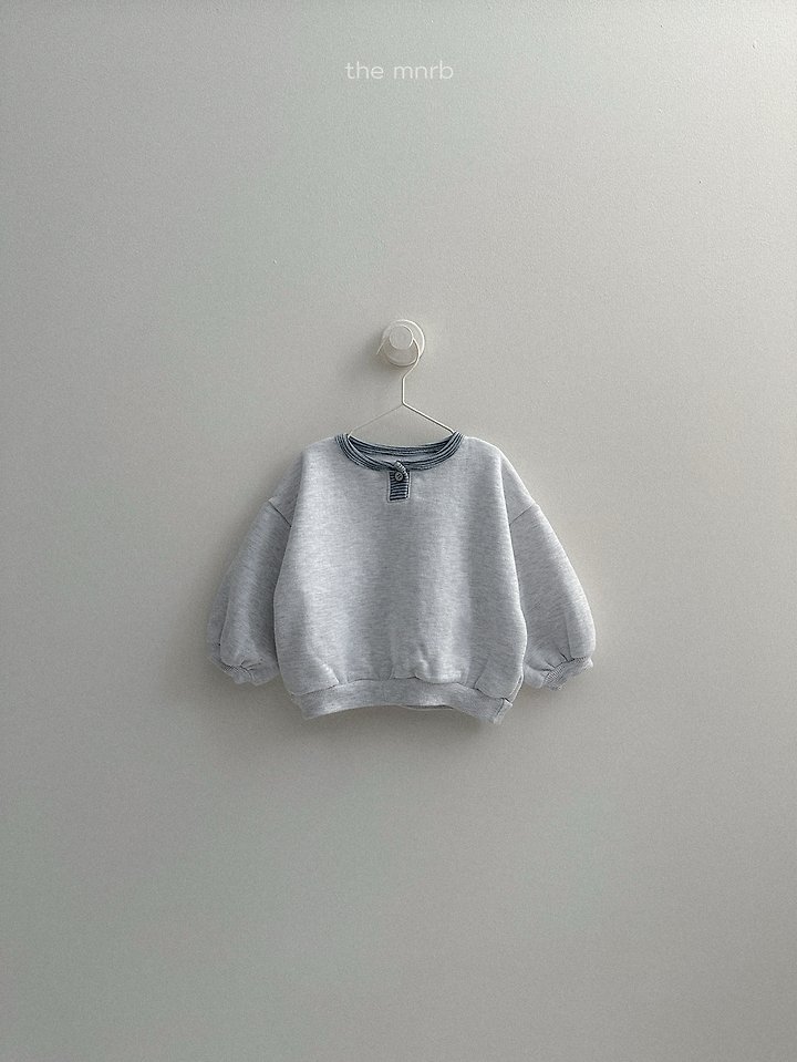 Pofo Button Placket Sweatshirt by Mini Robe for Child - view 6