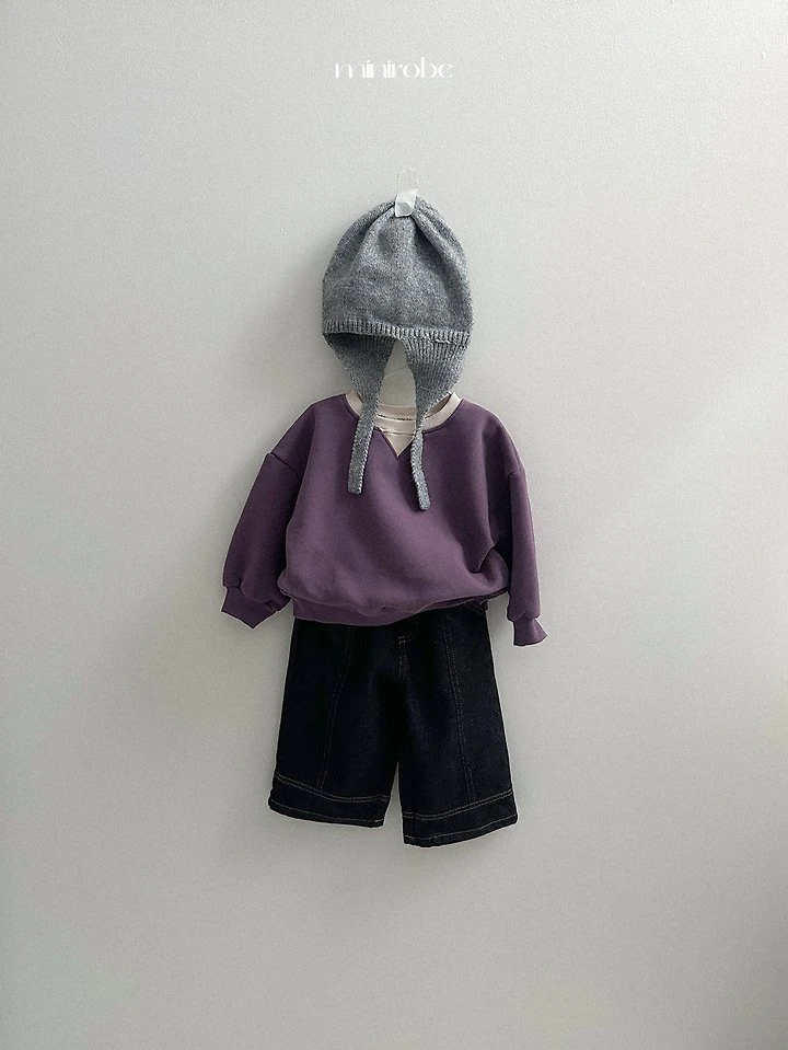Two-Tone Sweatshirt by Mini Robe for Child - view 10