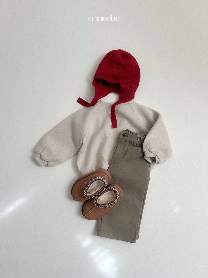 Raglan Donggle Sweatshirt by Mini Robe for Child - view 10