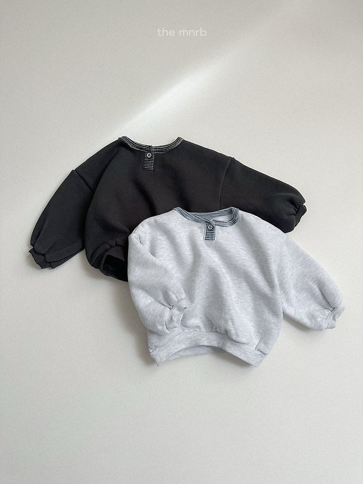 Pofo Button Placket Sweatshirt by Mini Robe for Child - view 4