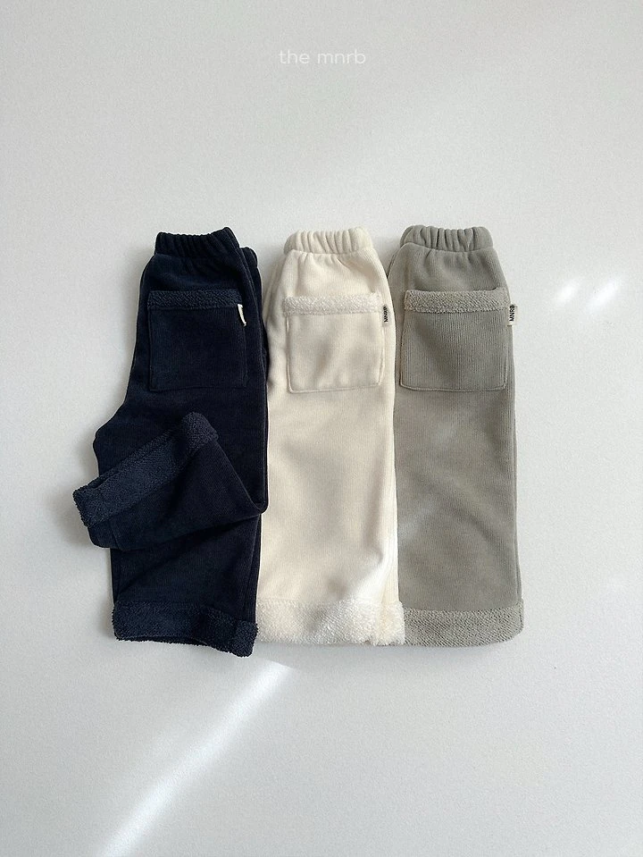 Roll-Up Straight Pants by Mini Robe for Child - view 3