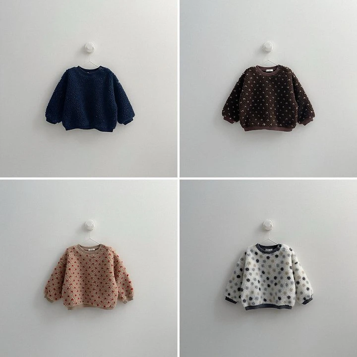 Multi Tumble Sweatshirt by Mini Robe for Child - view 4