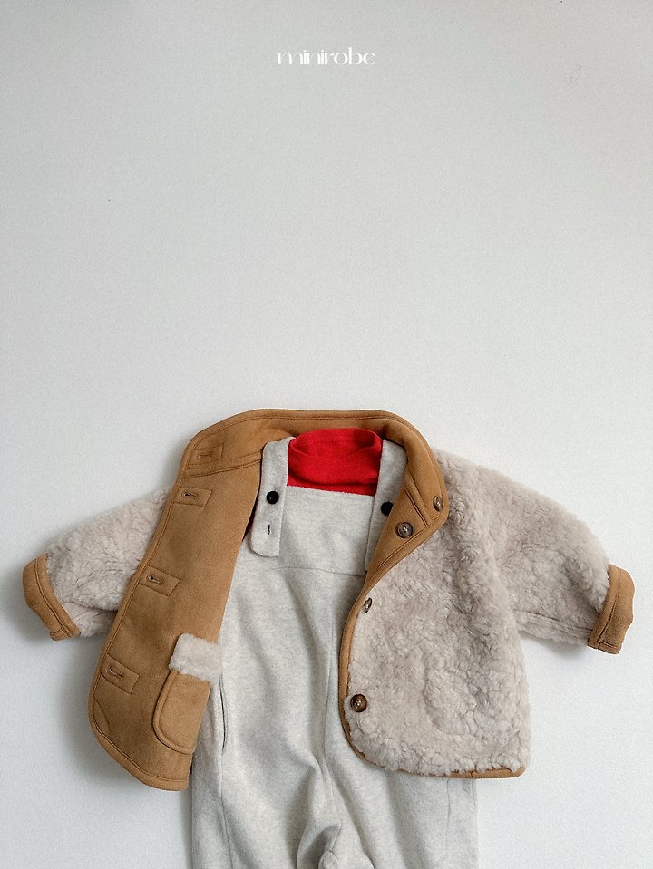 Angora Mock Neck Tee by Mini Robe for Child - view 10