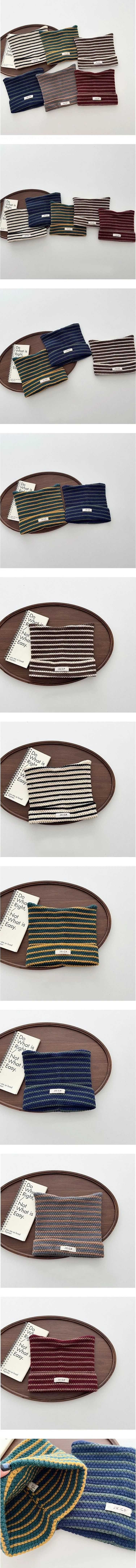 CP Striped Beanie Hat by Miso for Child unisex - view 1