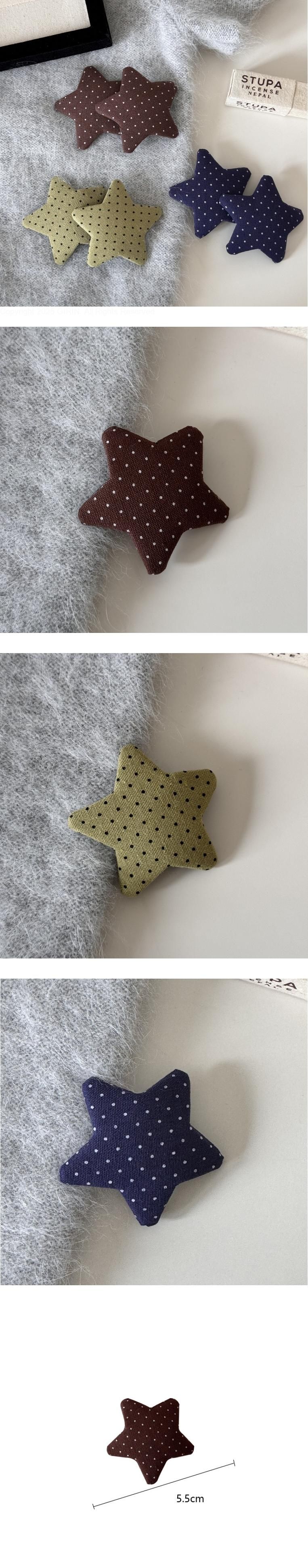 Star Dot Snap Clip by Miso for Child unisex - view 1