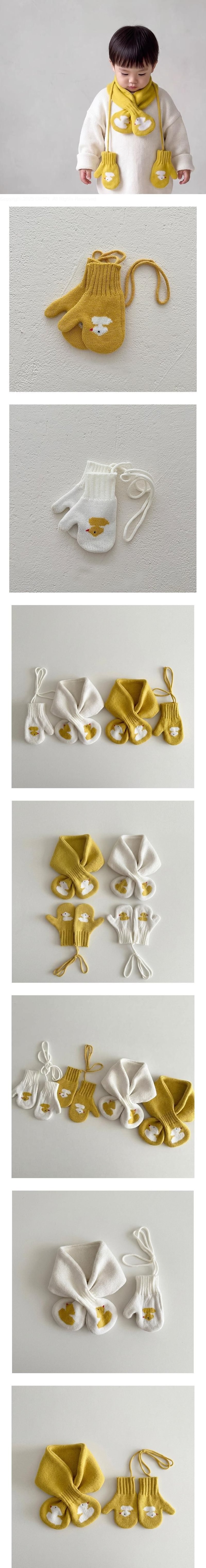 Duck Bucket Gloves by Miso for Child unisex - view 1