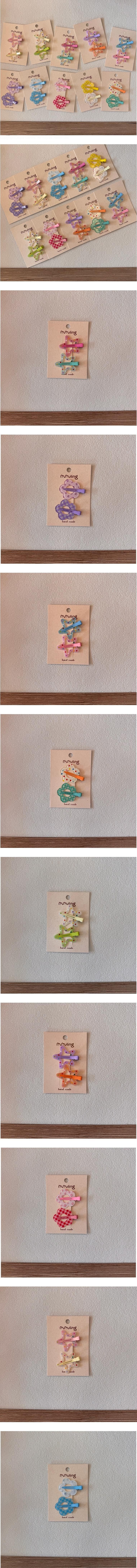 Flower Star Claw Clip Set by Miso for Child - view 1