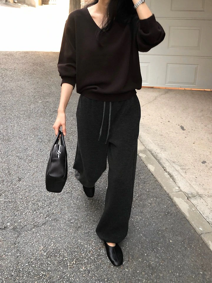 Comfort banded sweat pants by Moani for Women - view 2