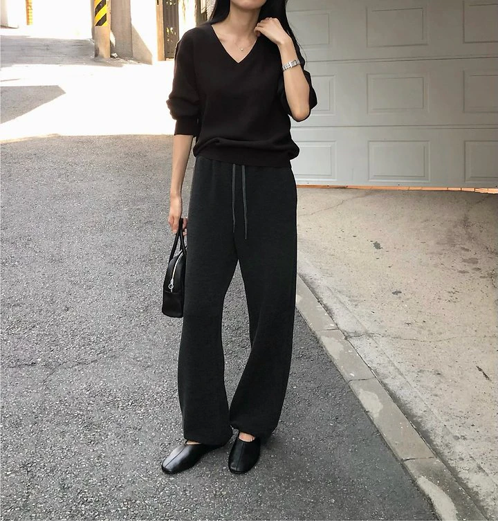 Comfort banded sweat pants by Moani for Women - view 1